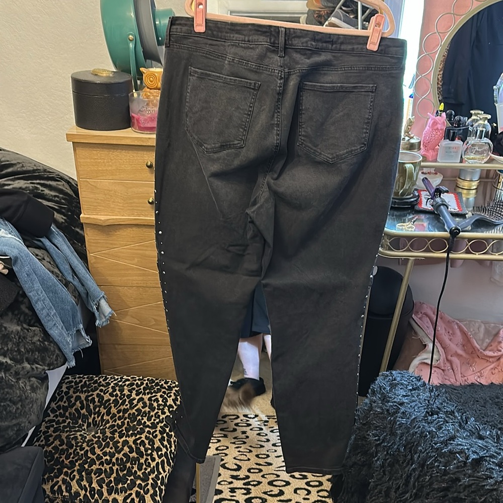 NYDJ studded skinny jeans - Picture 8 of 10